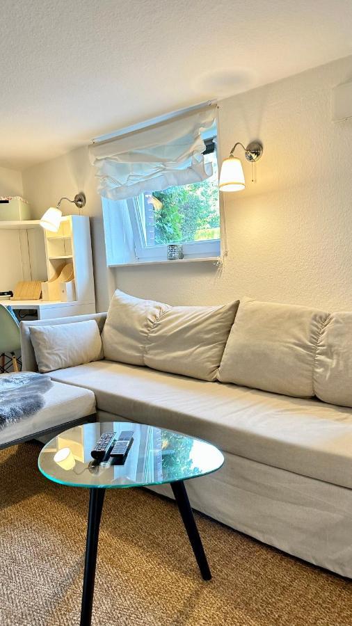Ruhiges Retreat Souterrain-Apartment Werbach Nahe Pferdemarkt W31 Oldenburg Esterno foto