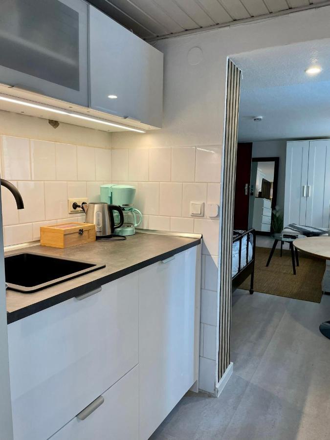 Ruhiges Retreat Souterrain-Apartment Werbach Nahe Pferdemarkt W31 Oldenburg Esterno foto