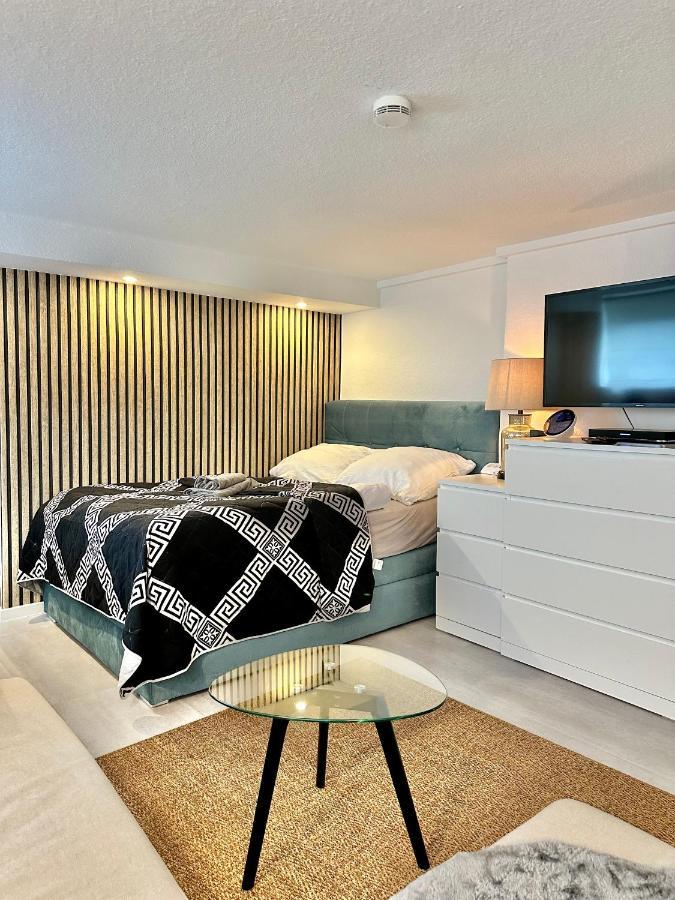 Ruhiges Retreat Souterrain-Apartment Werbach Nahe Pferdemarkt W31 Oldenburg Esterno foto